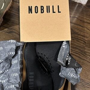 NOBULL Black and Tan Sneakers
